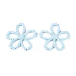 Spray Painted Alloy Flower Multi-Strand Links