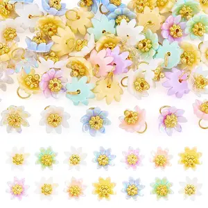 50Pcs Opaque Resin Charms