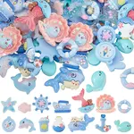 84Pcs 14 Styles Epoxy Resin Decoden Cabochons