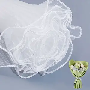 Polyester Flower Bouquet Wrapping Mesh Paper