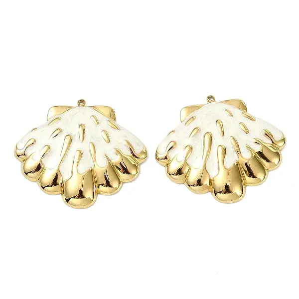 Ocean 304 Stainless Steel Enamel Pendants