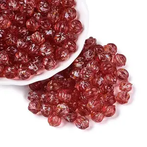 Picasso Transparent Glass Beads