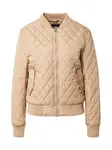 Urban Classics Prechodná bunda 'Diamond Quilt'  béžová