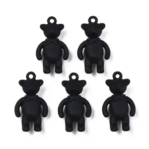 Rack Plating Spray Painted Alloy Pendants