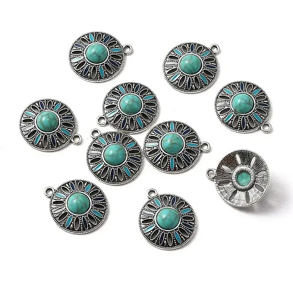 Alloy Enamel Pendants