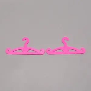 Flower Plastic Doll Clothes Hangers