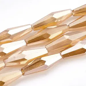 Electroplated Glass Beads Strands