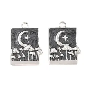 304 Stainless Steel Enamel Pendants