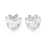 Brass Micro Pave Cubic Zirconia Pendants