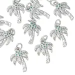 Brass Cubic Zirconia Pendants