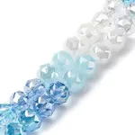 Transparent Glass Beads Strands