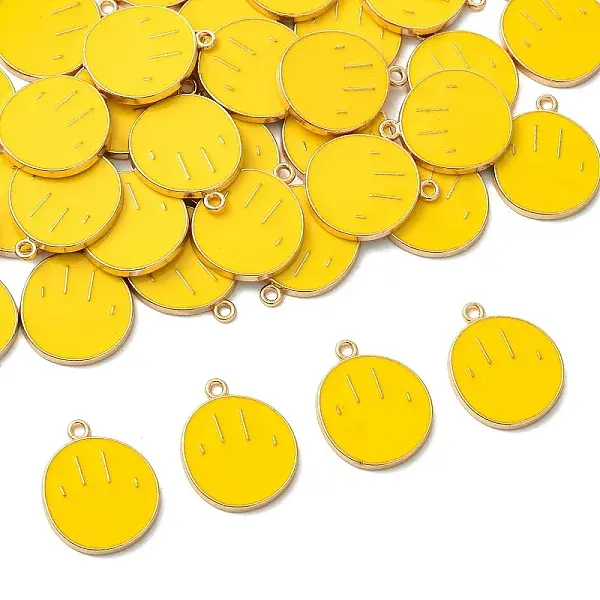 35Pcs Alloy Enamel Pendants