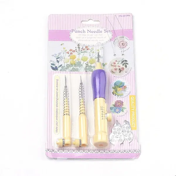 Plastic with Iron DIY Embroidery Magic Pen Set