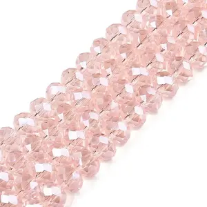 Electroplate Glass Beads Strands