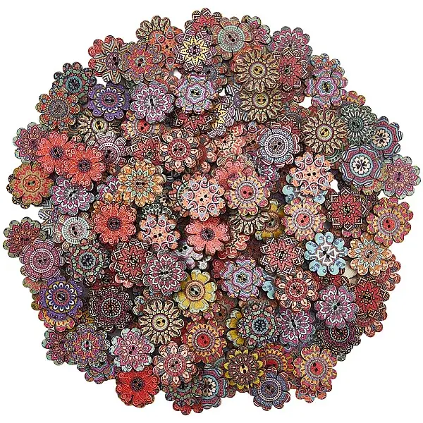 Printed Wooden Buttons