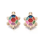 Rack Plating Alloy Enamel Beads