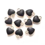 Golden Plated Alloy Enamel Charms