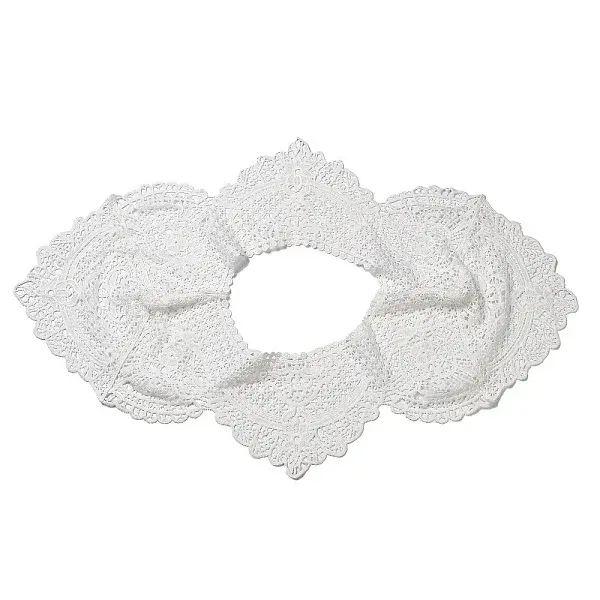 Polyester Computerized Embroidery False Collar