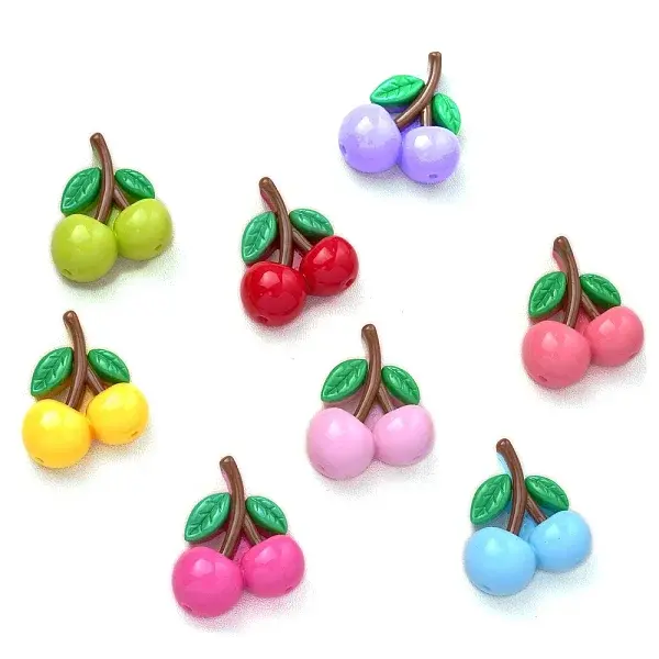 Opaque Resin Fruit Decoden Cabochons