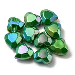 UV Plating Rainbow Iridescent Acrylic Beads