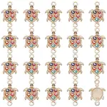 Alloy Enamel Connector Charms