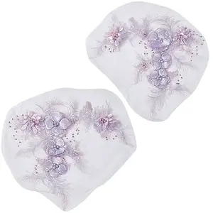 3D Polyester Computerized Embroidery Cloth Sew on Appliques