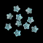 Dyed & Heated Glass Bead Caps