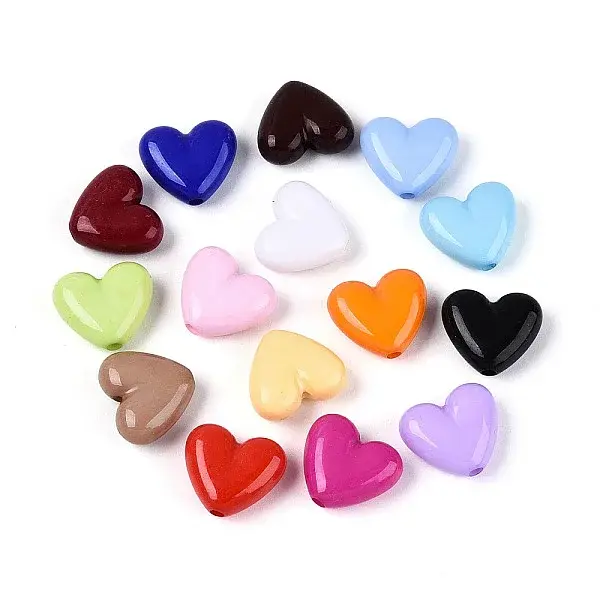 Opaque Acrylic Beads