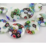 Handmade Millefiori Glass Beads Strands