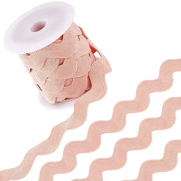 9 Yards Polyester Wavy Fringe Trim Ribbon