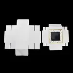 Gold Stamping Polka Dot Cardboard Gift Package Boxes