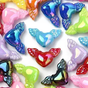 30Pcs Opaque Acrylic Beads