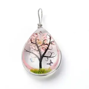 Transparent Glass Pendants