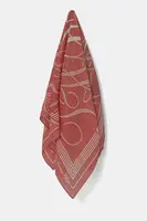 Lněný šátek Tommy Hilfiger