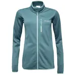 Columbia ESSENTIAL HIKE™ GRID FLEECE FULL ZIP Dámska flísová mikina, tmavo zelená, veľkosť