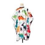 Detská kadernicka pláštenka BDS White Winter Dinosaurs