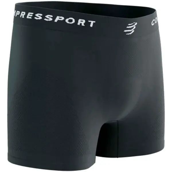 Compressport SEAMLESS BOXER M Pánské boxerky, černá, velikost