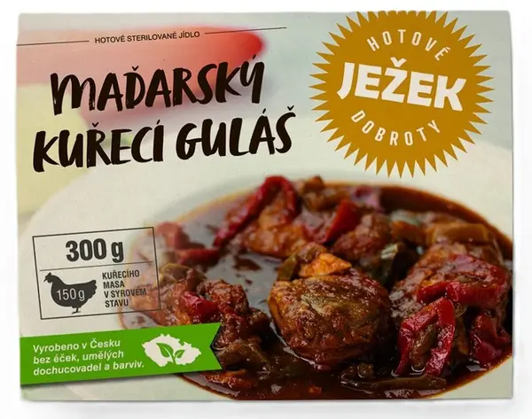 Ježkovy krabičky maďarský kuřecí guláš 300 g