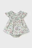 Dětské bavlněné šaty Mayoral Newborn