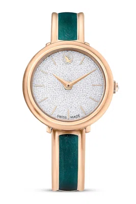 Hodinky Swarovski CRYSTALLINE zelená barva, 5709816
