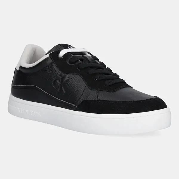 Sneakers boty Calvin Klein Jeans CLASSIC CUPSOLE MG WMM černá barva, YM0YM01153