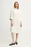 Šaty Day Birger et Mikkelsen Noe béžová barva, mini, oversize, DAY65243794
