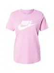 Nike Sportswear Tričko 'Essential'  fialová / biela