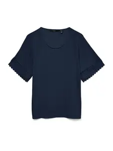 VERO MODA Tričko 'VMGINA'  námornícka modrá