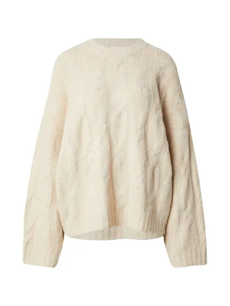 EDITED Sveter 'Camellia'  béžová melírovaná