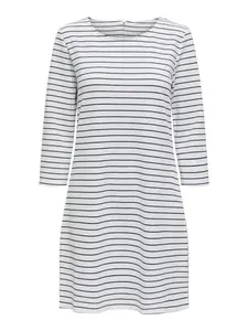 ONLY Šaty 'ONLDemi'  čierna / biela