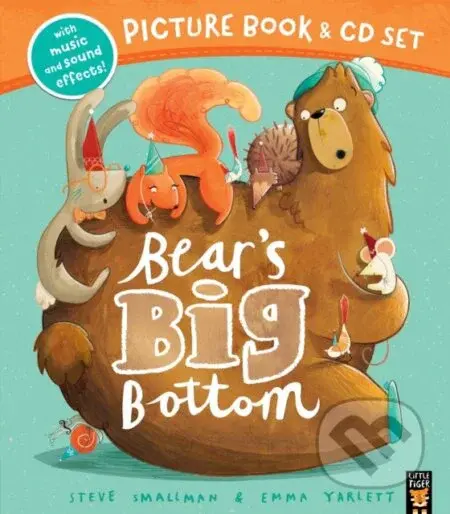Bear's Big Bottom Book & CD (Picture Book & CD Set) - kniha z kategorie Pro děti