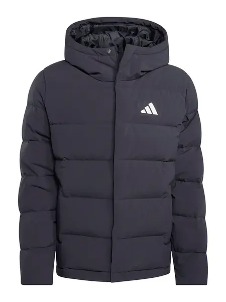 ADIDAS SPORTSWEAR Športová bunda 'Helionic'  čierna / biela
