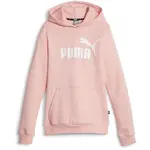 Puma ESS LOGO HOODIE FL G Dievčenská mikina, ružová, veľkosť