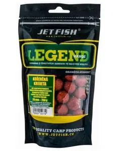 Jet fish boilie legend range kořeněná kreveta - 250 g 20 mm